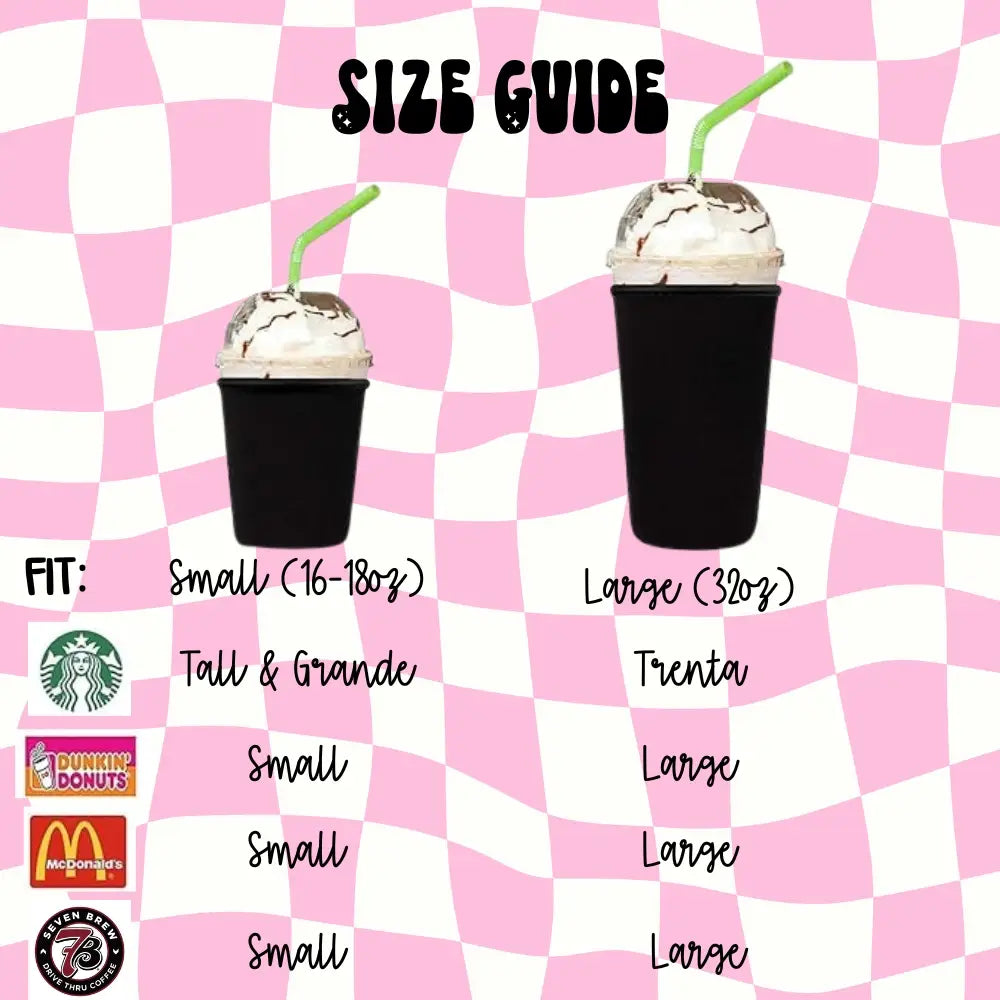 Christmas Treats Reusable Iced Drink Sleeve image 2