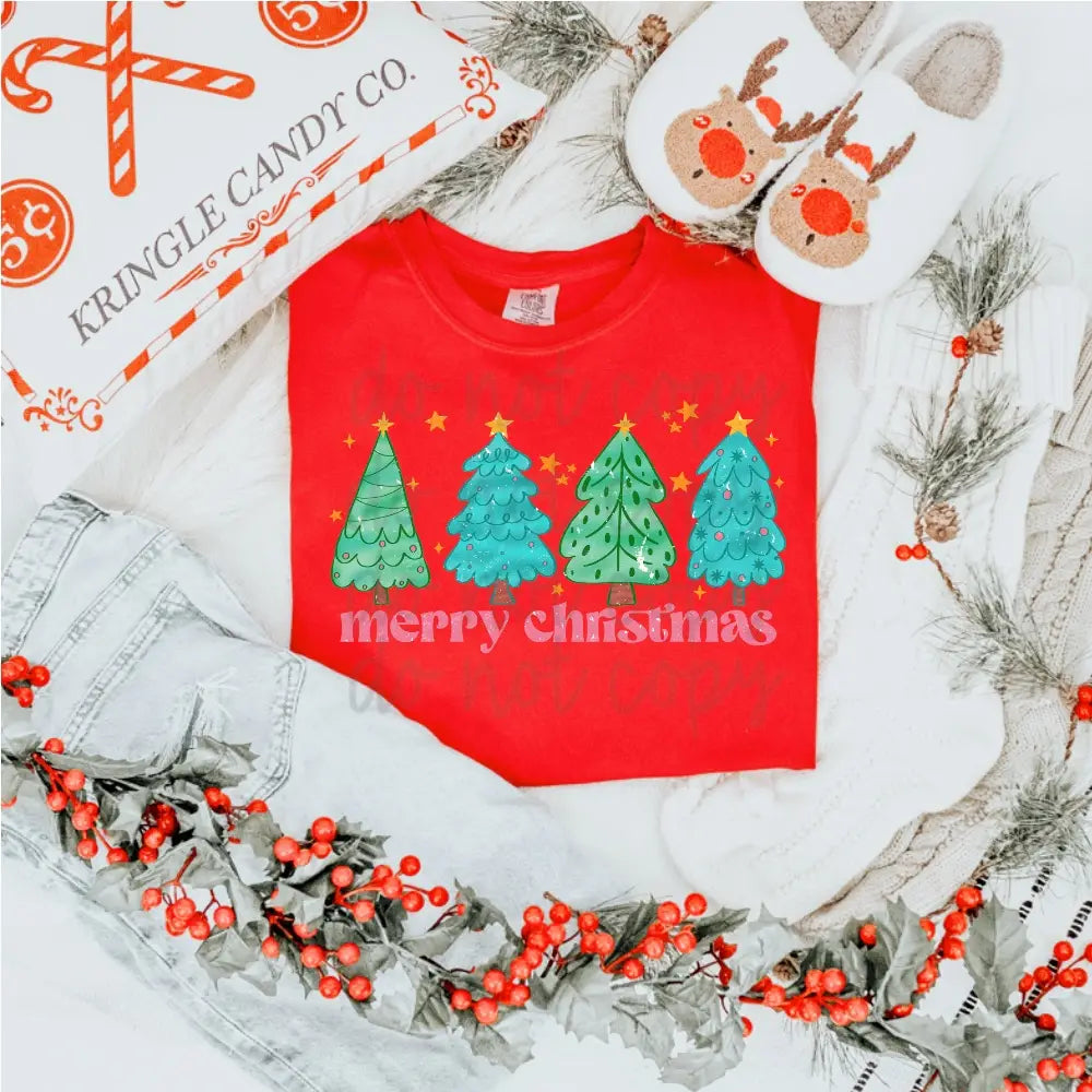 Merry Christmas Trees image 1