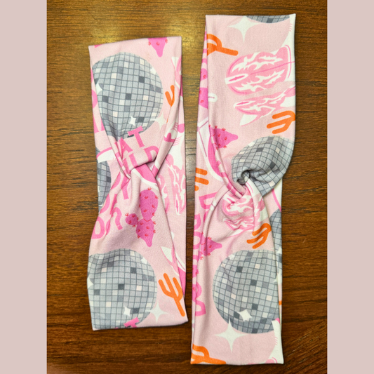 Disco Cowgirl Twist Headband