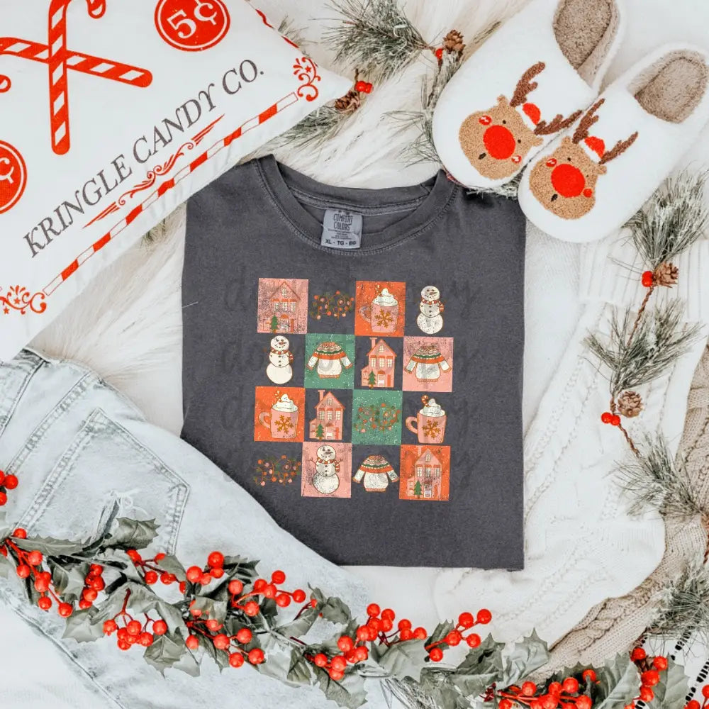 Christmas Checkered Collage image 1