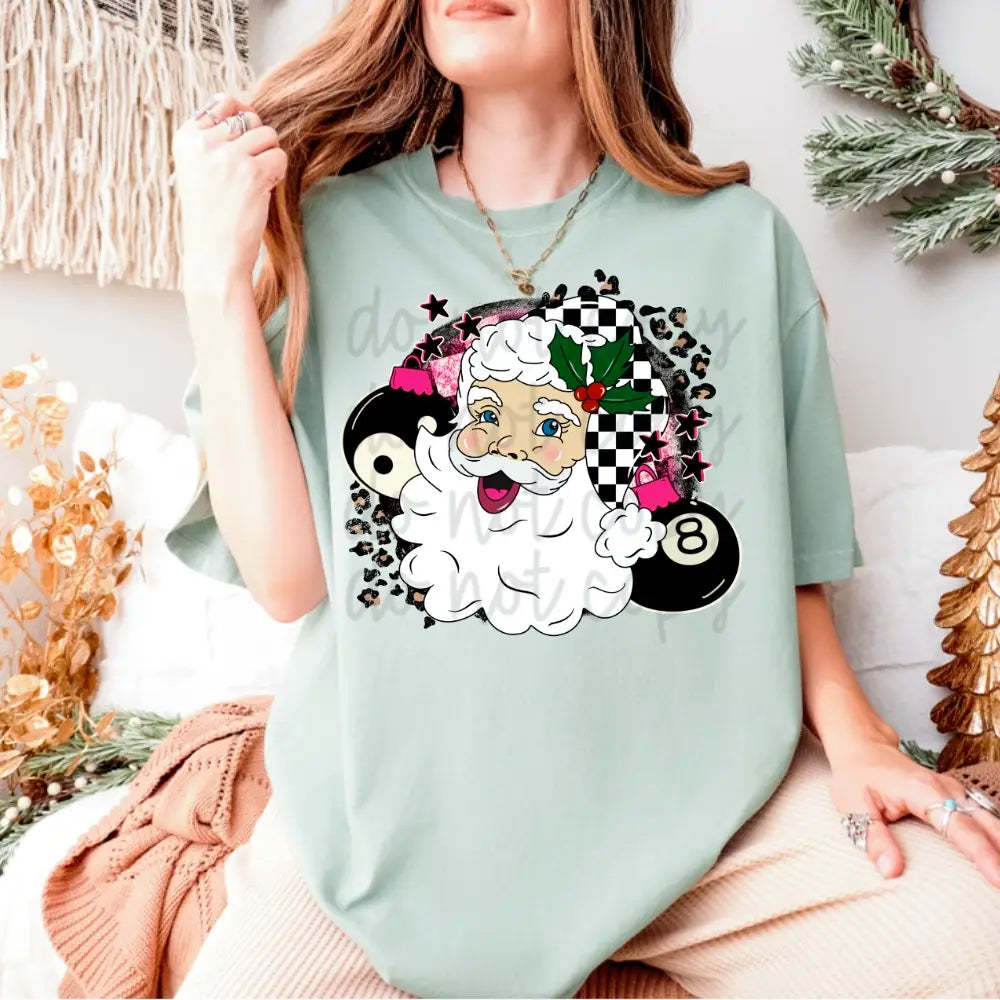 Groovy Retro Santa image 0