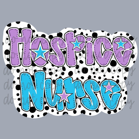 Hospice Nurse Preppy PNG