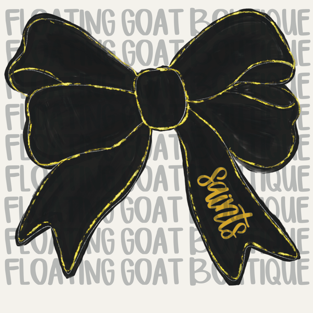 Saints Bow PNG