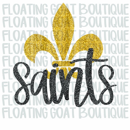 Saints Glitter PNG