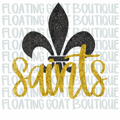 Saints Glitter PNG