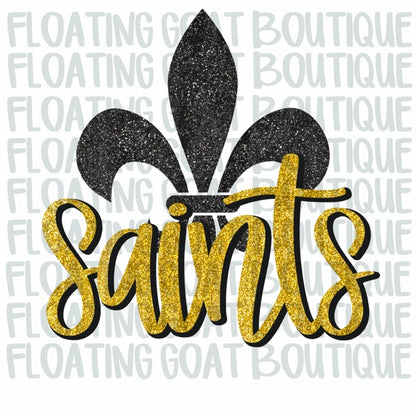 Saints Glitter PNG