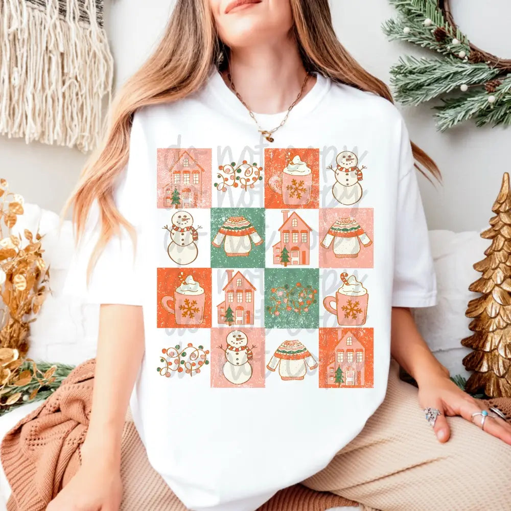 Christmas Checkered Collage image 0