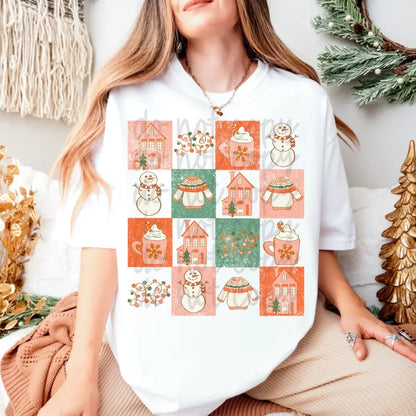 Christmas Checkered Collage image 0